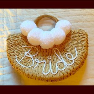Handmade Straw Thailand BRIDE Bag